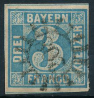 BAYERN MÜHLRADSTEMPEL AUF Nr 2II GMR 208 ZENTR- X6E7C42 - Used