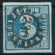 BAYERN MÜHLRADSTEMPEL AUF Nr 2II GMR 236 ZENTR- X6E7CC6 - Used