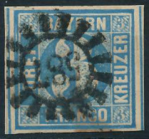 BAYERN MÜHLRADSTEMPEL AUF Nr 2II GMR 587 ZENTR- X6E80A6 - Used