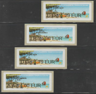 4 Atms, Nabanco, LETTRE Verte DD1.29/prio IP 1.96/ AA 1.00/ Suivi DD 1.76€.24/05/24. LONGEVILLE SUR MER, AG. Philapostel - 2010-... Illustrated Franking Labels