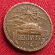 Mexico 20 Centavos 1945 Mexique Mexiko Messico W ºº - Messico