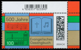 BRD BUND 2024 Nr 3809 Postfrisch ECKE-ORE S37DA06 - Unused Stamps