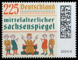 BRD BUND 2024 Nr 3815 Postfrisch S37DAD2 - Unused Stamps