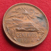 Mexico 20 Centavos 1964 Mexique Mexiko Messico W ºº - México