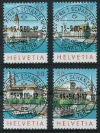 SCHWEIZ 1984 Nr 1276-1279 Zentrisch Gestempelt X723696 - Usados