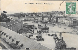 BREST - Vue Sur Le Port De Guerre - Brest
