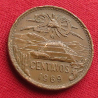 Mexico 20 Centavos 1969 Mexique Mexiko Messico W ºº - Mexiko