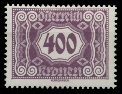 ÖSTERREICH PORTOMARKEN 1922 Nr 121 Ungebraucht X753D72 - Strafport