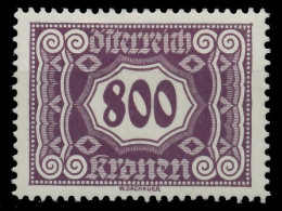 ÖSTERREICH PORTOMARKEN 1922 Nr 123 Ungebraucht X753DB6 - Impuestos