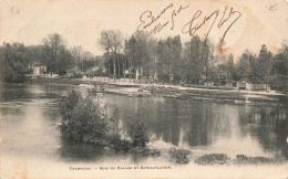 P3-94 CHAMPIGNY- Quai Du Halage Et Bateau - Lavoir - Champigny Sur Marne