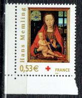 Au Profit De La Croix-Rouge : Fêtes De Fin D'année (timbre Issu De Carnet) - Unused Stamps