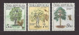 Czech Republic 1993 MNH ** Mi 23-25 Sc 2904-2906 Protecting Nature- Trees. Bäume Naturschutz. Tschechische Republik - Unused Stamps