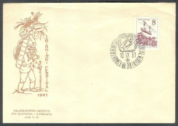 .Yugoslavia, 1961-09-10, Slovenia, Ribnica Festival, Special Postmark & Cover - Other & Unclassified