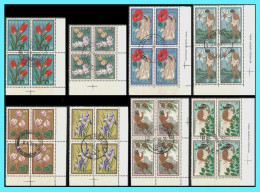 GREECE- GRECE- HELLAS 1958: "Nature Conservation" Block/4 Compl. Set  Used - Used Stamps