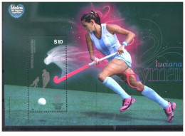 Argentina 2009 - Hockey Luciana Aymar Miniature Sheet Mnh** - Nuovi