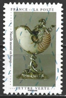 France 2020. Scott #5801 (U) Nautilus Shell Mounted On Decorative Base - Usati