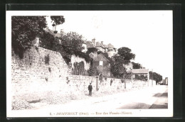 CPA Domfront, Rue Des Fosses-Plisson  - Domfront