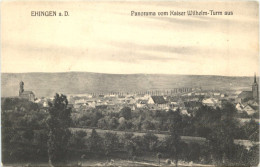 Ehingen A.D., Panorama Vom Kaiser Wilhelm-Turm Aus - Other & Unclassified