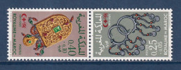 Maroc - YT N° 586 Et 587 A ** - Neuf Sans Charnière - 1969 - Marruecos (1956-...)