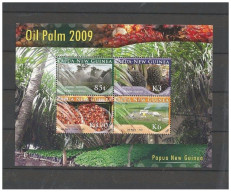 Papua New Guinea 2009 - Oil Palm Souvenir Sheetlet Mnh** - Papúa Nueva Guinea