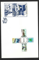 Nauru 1974 UPU Set Of 4 On Oversized FDC Official Unaddressed - Nauru