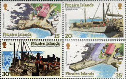 43982 MNH PITCAIRN Islas 1978 DESARROLLO DEL NUEVO PUERTO - Pitcairneilanden