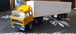 Solido DAF 2800 Turbo + Trailer 3 Asser 1:60 - Vrachtwagens, Bus En Werken