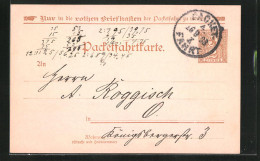 AK Private Stadtpost, Packetfahrtkarte Berlin, Maurermeister Otto Diebel  - Stamps (pictures)