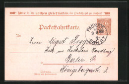 AK Private Stadtpost, Packetfahrtkarte Berlin  - Timbres (représentations)