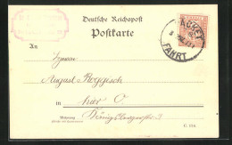 AK Stempel Private Stadtpost, Packetfahrt Berlin  - Timbres (représentations)