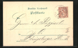 AK Stempel Private Stadtpost, Packetfahrt Berlin, Zimmermeister Held & Francke  - Timbres (représentations)