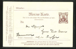 AK Hannover, Private Stadtpost Mercur, 2 1 /2 Rpf.  - Timbres (représentations)