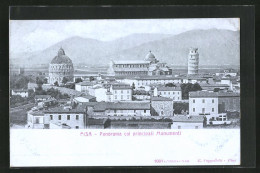 Cartolina Pisa, Panorama Coi Principali Monumenti  - Pisa