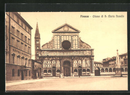 Cartolina Firenze, Chiesa Di S. Maria Novella  - Firenze (Florence)