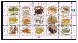 Marshall Islands 2015 Land Mammals Stamp Sheets 1 Full Version Mnh** - Marshall Islands