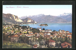 Cartolina Stresa, Panorama Mit Gebirge  - Autres & Non Classés