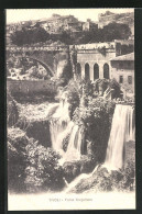 Cartolina Tivoli, Ponte Gregorlano  - Tivoli