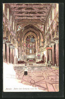 Cartolina Monreale, Interno Della Cattedrale  - Other & Unclassified