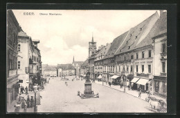 AK Eger, Oberer Marktplatz  - Tsjechië