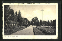 AK Waplitz, Ehrenfriedhof  - Ostpreussen