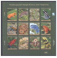 Marshall Islands 2014 - Amphibians And Reptiles Miniature Sheet Mnh** - Islas Marshall