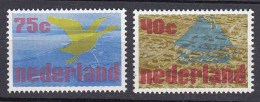 Niederlande  Mi. 1079-1080 Postfrisch Zuiderseeprojekt 1976 (80119 - Other & Unclassified