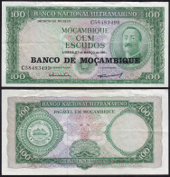 MOSAMBIK - MOZAMBIQUE 100 Escudos 1961 (1976) Pick 117 VF/XF (3/2)   (22830 - Sonstige – Afrika