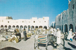 Algérie -- GHARDAIA --1986--Le Souk ( Très Animée , âne ) - Ghardaïa