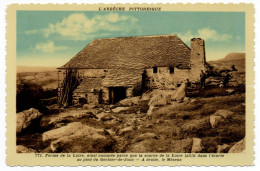 CP 07 Gerbier De Jonc - Ferme De La Loire - à Droite Le Mézenc - Sonstige & Ohne Zuordnung