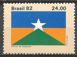 Brasil 1982 Bandeiras Dos Estados Do Brasil  - Rondónia RHM C1298 - Nuevos