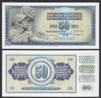 Jugoslawien - Yugoslavia 50 Dinara Banknote 1981 Pick 89b UNC (1)     (28255 - Joegoslavië