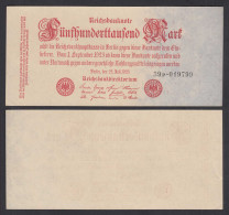 500-tausend Mark 1923 Ro 91b Pick 92 FZ: P BZ: 39 AUNC (1-)     (28366 - Sonstige & Ohne Zuordnung