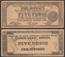 Philippines 5 Centavos 1942 WWII Emergency Note Nice Condition    (28819 - Autres - Asie