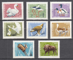 Rumänien-Romania 1968 Mi. 2724-31 ** MNH Fauna In Nature Reserves   (65388 - Sonstige & Ohne Zuordnung